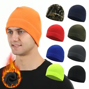 Outdoor fleece warm cycling sports cap running mountaineering skiing warm breathable thickened fleece sports hat