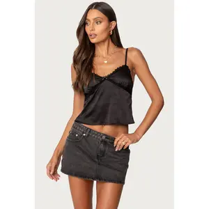 Imani Satin Effect Tank Top