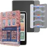 Detachable Magnetic Kindle Cover - PU Leather, Auto Wake-Sleep Function, Full Device Protection, 6in/6.8in/7in Sizes, Colorful Stripes, Book-Like Distraction-Free Reading, Screen Scratch Guard, Secure Closure
