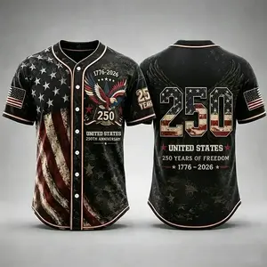 USA 250th Anniversary BaseballJersey,USA Jersey,1776-2026 PatrioticShirt,4 the of July Gift,Freedom Jersey #   TikTokMadeMeBuyIt #   USA250 #   PatrioticEagle #   1776To2026 #   Independence Day #   AmericanPride #   250th Anniversary # Baseball Jersey