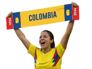 Colombia Football Team Cooling Towel & Sports Scarf