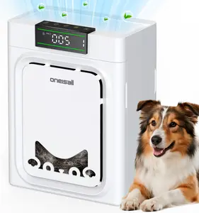 Oneisall Air Purifiers, Pet-Friendly for Household Use, 3-in-1 Washable HEPA Filter, Dual-Sided Filter with 200g Activated Carbon, Pet Lock, Allergen Relief & Odor Removal Summervibes Petlovers