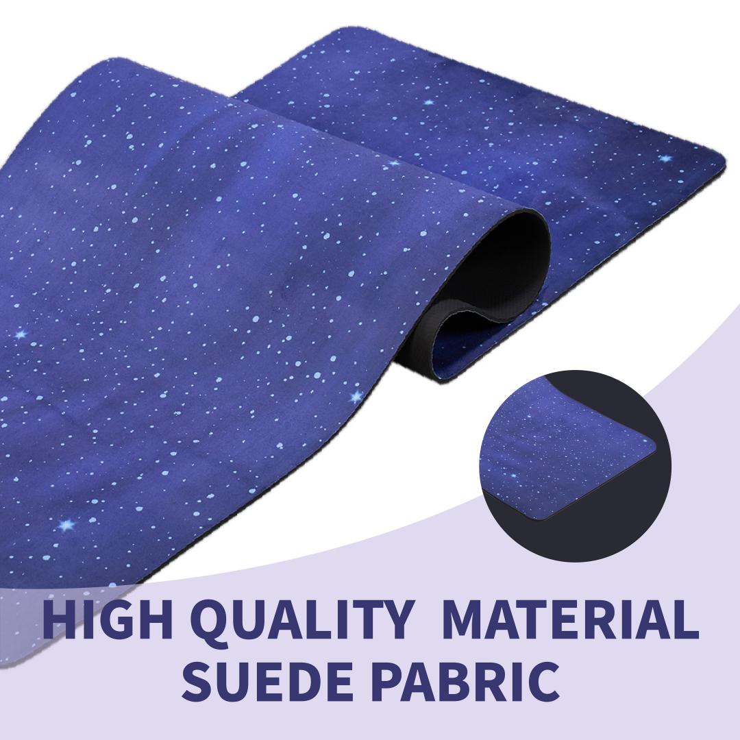 Yoga Mat, Exercise Yoga Mat Print With Non-Slip Design, Professional TPE Exericise Mat, 72  X 24 Multi-Purpose Workout Mat For Women, Pilates Fitness And Floor Exercises