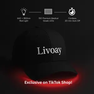 Livoay Red Light Therapy Hair Regrowth Cap