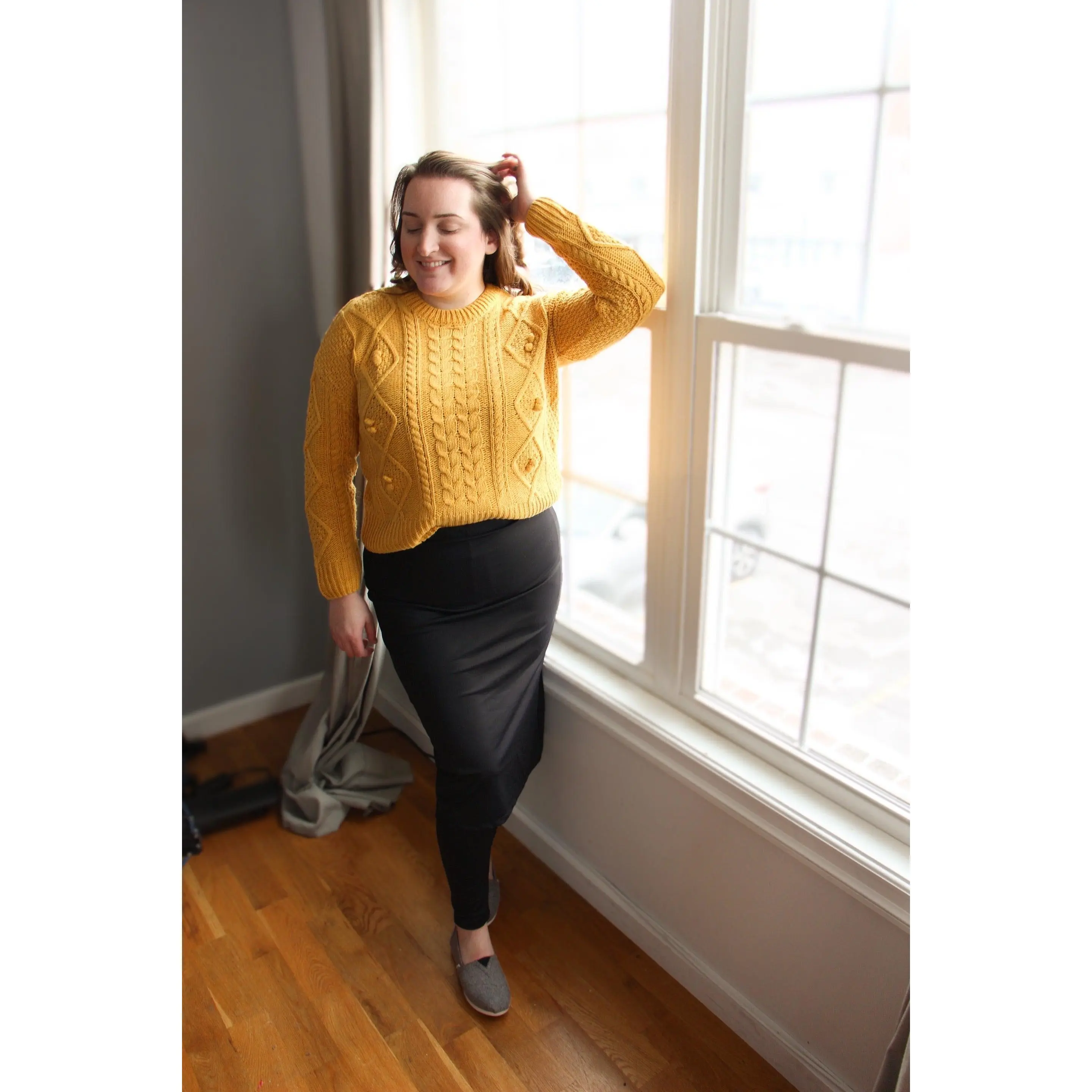 Katia Mustard Sweater