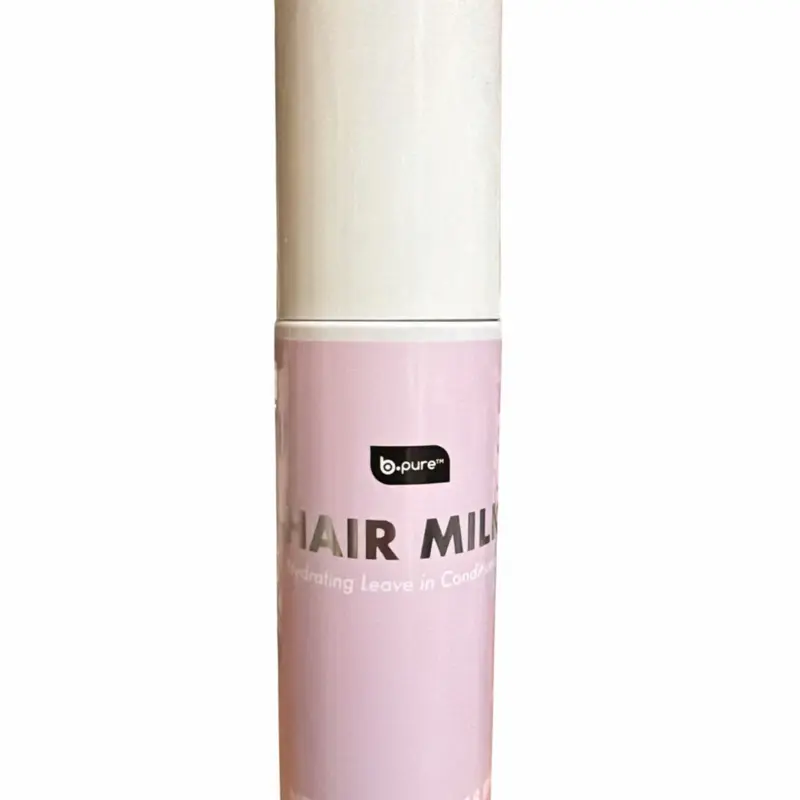 Hair Milk b pure Hydrating Leave in Conditioner 4FL Oz 118 ML for Moisturized Hair Care