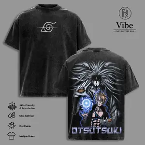 Momoshiki x Boruto Uzumaki Otsutsuki Vintage Washed Anime T Shirt, Tank Top, Sweatshirt, Hoodie Boruto Two Blue Vortex Karma Graphic Tee, Naruto Next Generations Manga Streetwear, Oversized Heavyweight Cotton Shirt, Double Sided Anime Fan Gift