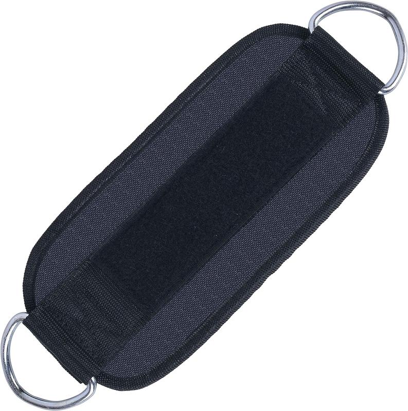 DEFY Fitness Best Ankle Straps Cable Machines Heavy Duty Stainless Steel Double D-Ring Adjustable Premium Comfort Neoprene for Glute, Abs & Legs Workout for Both Men & Women attachment