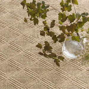 Diamond Natural Woven Sisal Rug 10x14