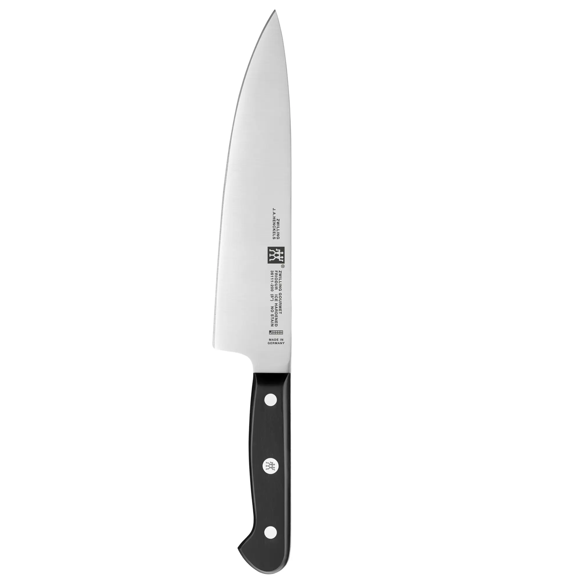 ZWILLING Gourmet 8-inch Chef Knife, Kitchen Knife, Made in Germany ZWILLING Gourmet 8-inch Chef Knife, Kitchen Knife, Made in Germany