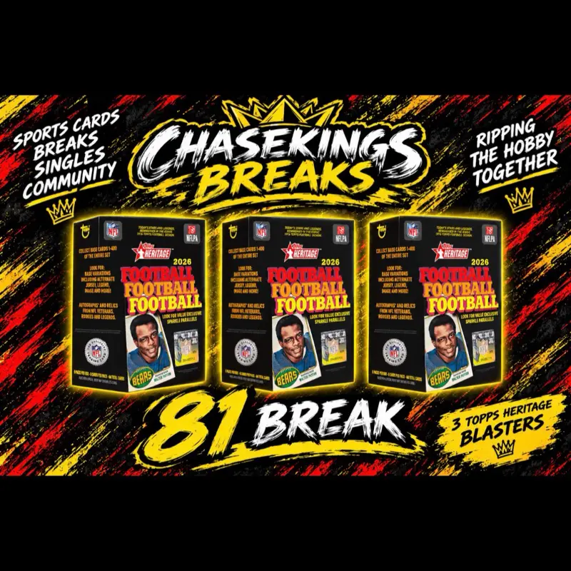 10/21 3pm est Break 81 - (3)TOPPS Heritage Blasters