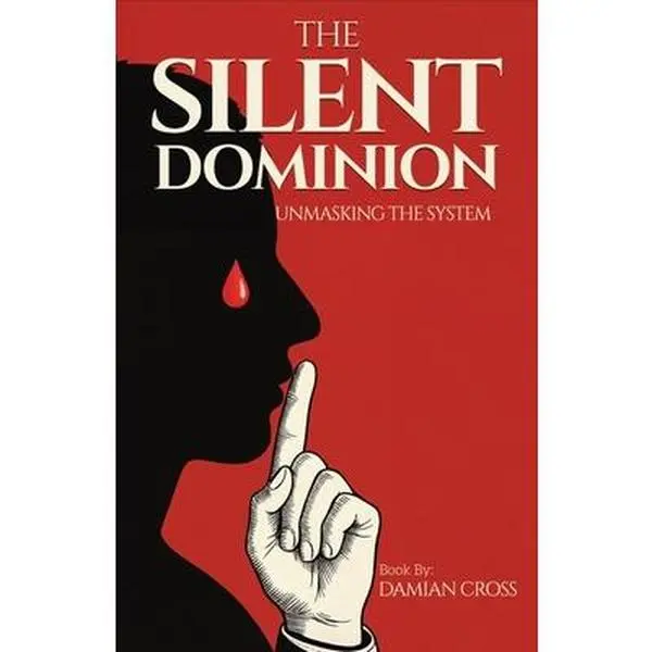 The Silent Dominion - Unmasking the System English Paperback Book by Damian Cross, Publishdrive, 8.4" H x 5.4" L x 0.5" W, Slim & Easy to Hold, Humanities & Social Sciences Research, History, Shocking Insights