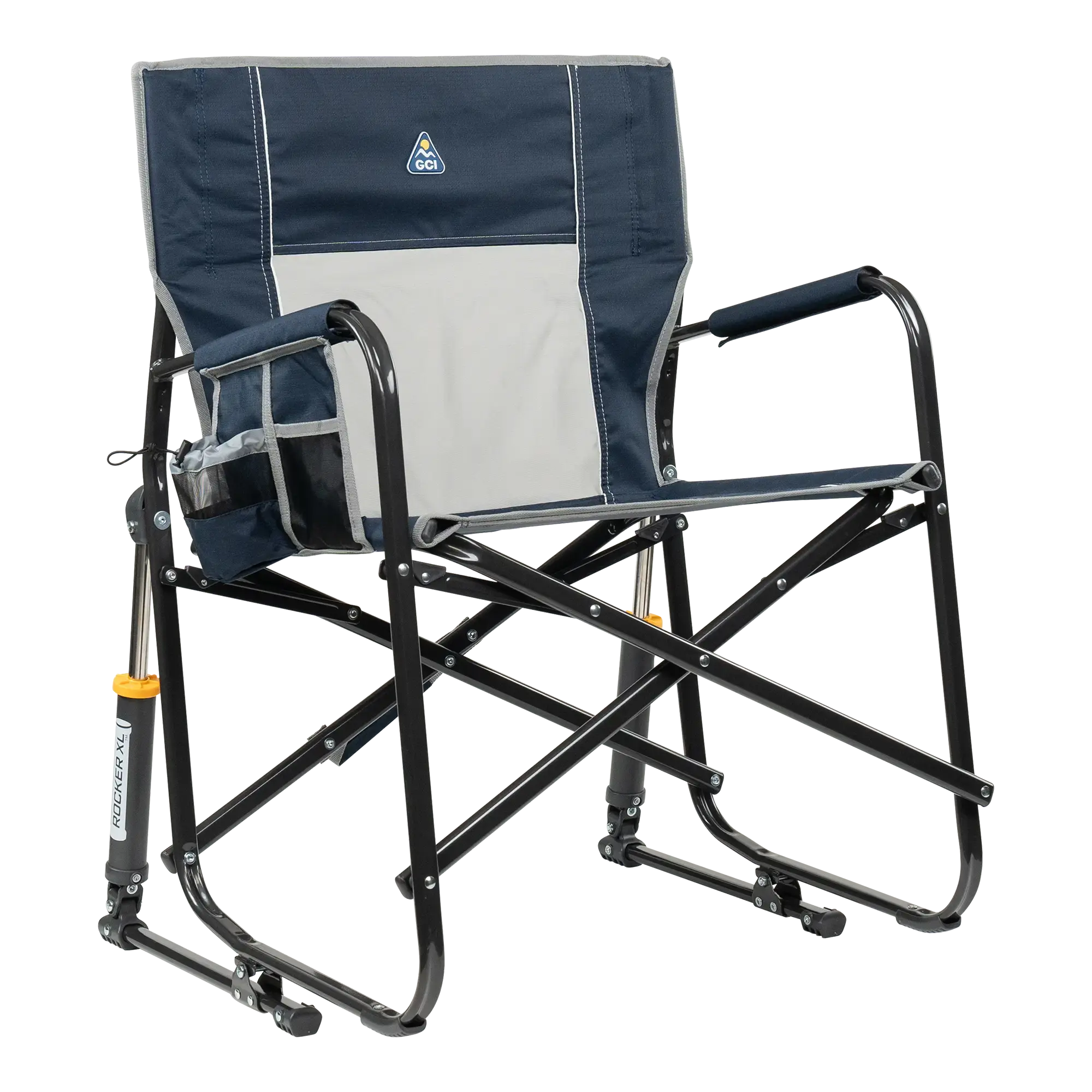GCI Outdoor Freestyle Rocker XL™ - Extra Room for Relaxation with Spring-Action Rocking Technology™ & Wider Seat - 400 lbs Weight Capacity