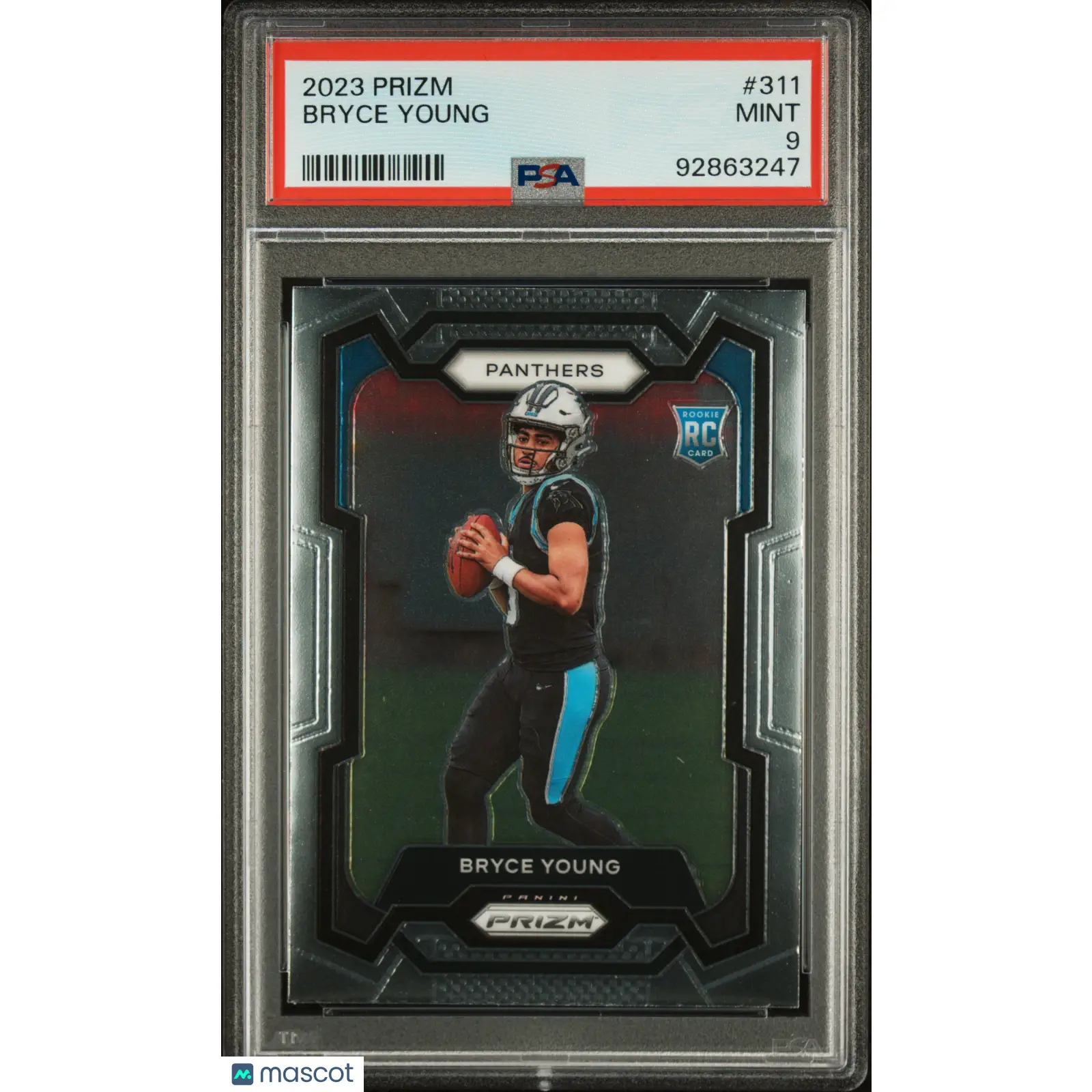 Bryce Young PSA 2023 Panini Prizm #311 9