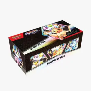 Prismatic Evolutions Surprise Box - Collectible Card Game with 1 Promo Card & 4 Booster Packs from Scarlet & Violet Expansion