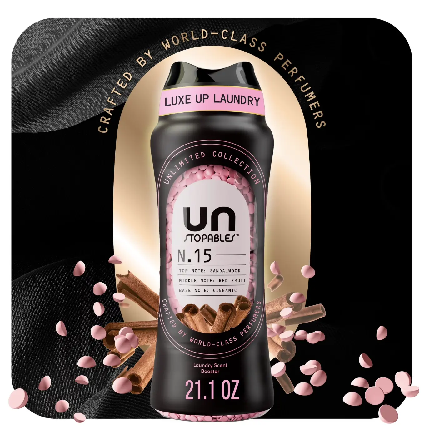 Downy Laundry Scent Beads, Unstopables Unlimited Collection, In-Wash Scent Booster, N.15 Scent, 21.1 oz
