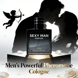 Men's Irresistible Pheromone Perfume with long-lasting floral fruity woody aroma. Infused with powerful pheromones to attract her, make her crave you all night, and share an intensely romantic experience. Perfect Christmas or Anniversary Gift.