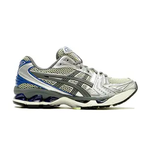 ASICS Gel-Kayano 14 Soft Yellow Asics Blue 1203A740-750 Men's Fashion Sneaker New
