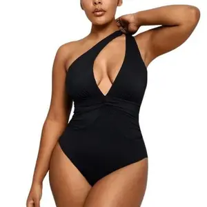 Shapellx Smart Sculpt Ruched Twist-Front Shaping Swimsuit for Women One Piece Bathing Suit Multiple ways to wear Swimwear  Sales
