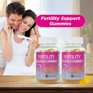 Try to Conceive Gummies Feminine Gummies for Women Ovulation, 2 Packs Folic Acid Conception Gummies for Her TTC, Support to Get Pregnant Fast Gummies Support Hormone Balance, Ovulation & Period Cycle