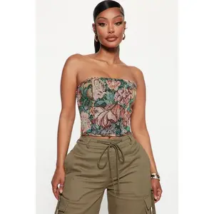 One Of A Kind Corset Top - Multi Color Q