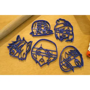 Ahegao Cookie Cutters - Pokemon Girl, Nami One Piece, ReZero Felix
