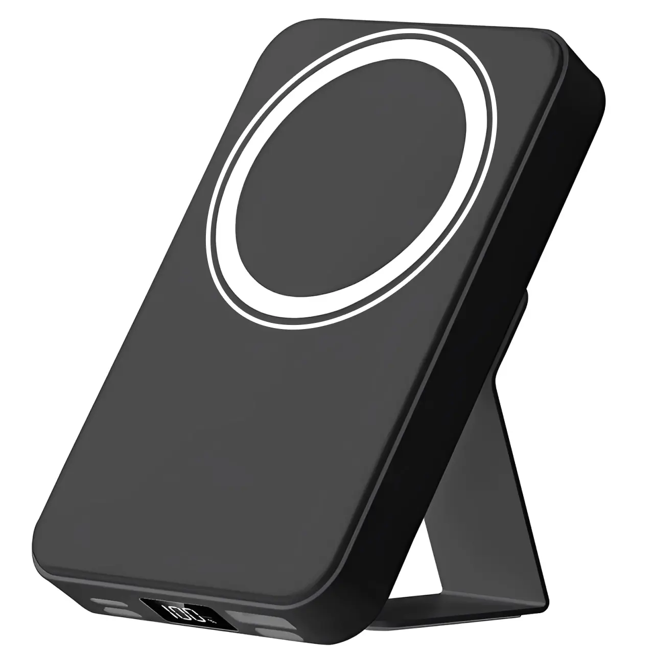 Power Bank,Magnetic Power Bank,10000mAh Wireless Portable Charger,22.5W Fast Charging Battery Pack with Foldable Stand,USB-C Cable,Magsafe-Compatible with Magsafe,for iPhone 17/17 Plus/17 Pro/17 Pro Max, iPhone 17/16/15/14/13/12/Pro Series Blue Travel