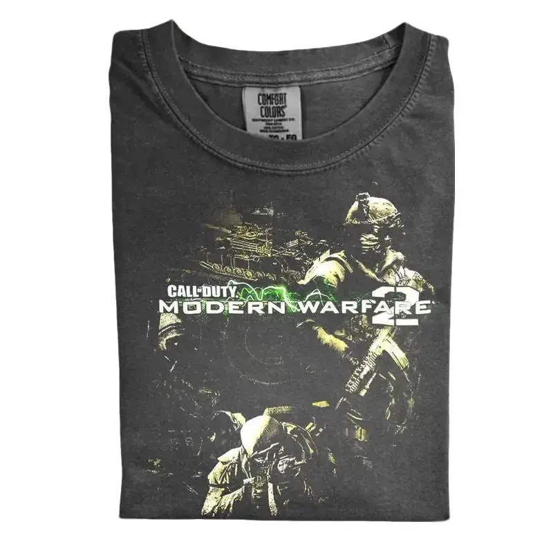 The Call Of Duty Modern Warfare Comfort Color T-shirt, Gamer Girl Graphic T-shirt, Gift for Men, Gift for Women, Crew Neck T-shirt, Trending T-shirt