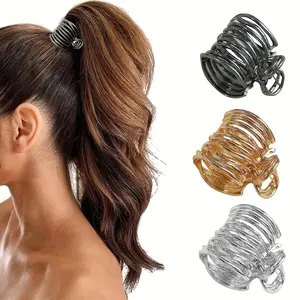 1PC [Stylish Clip Sophisticated Hair Accessory] A Magical And Stylish Hair Clip With A Simple And Sophisticated Design, Perfect For Creating A Fashionable And Elegant Look.