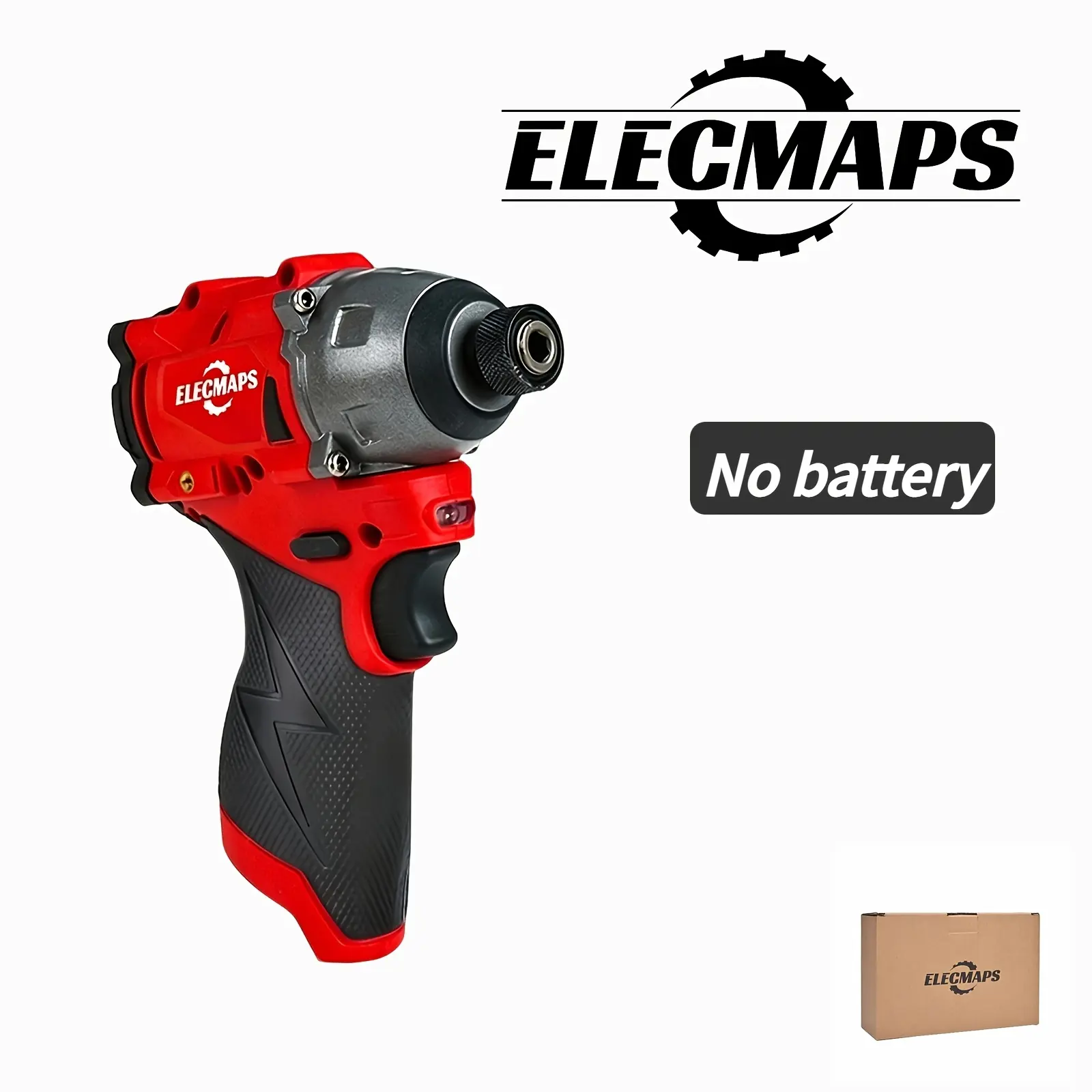 Wireless screwdriver, used for DIY projects such as home decoration and car maintenance, suitable for 12V lithium batteries