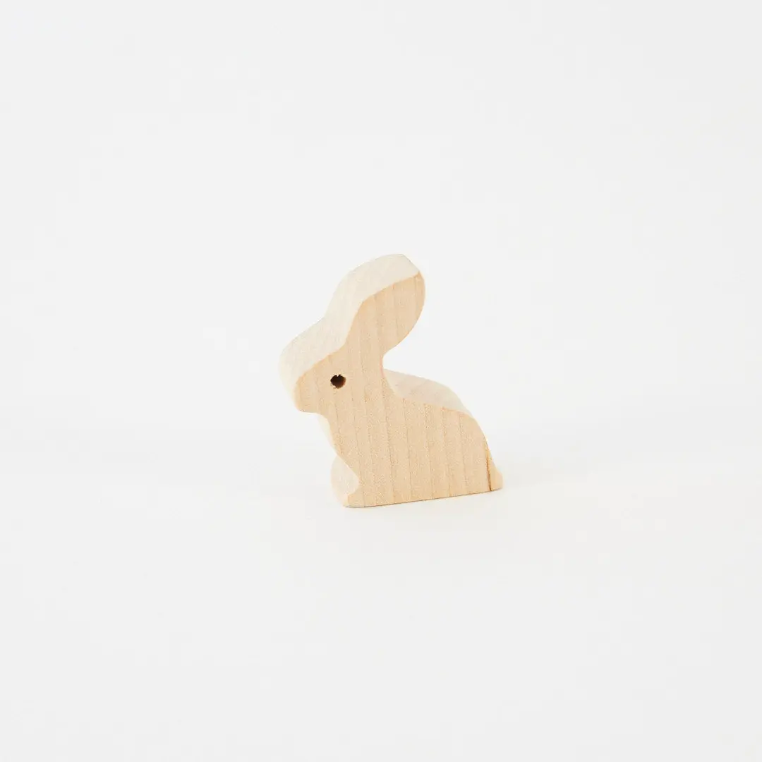 Wooden Baby Bunny