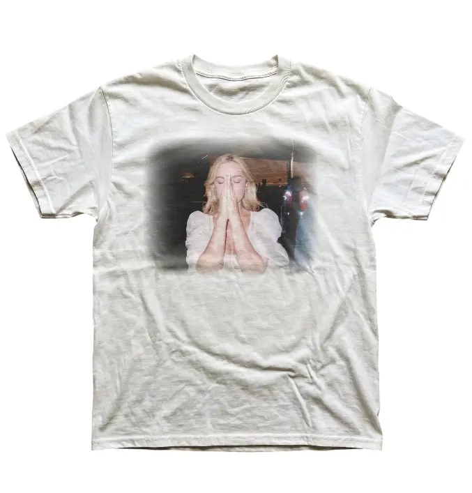 Addison Rae Praying graphic tee