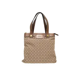 Pre-owned Loewe leather Tote Bags Angram Canvas Tote Bag (261302892)