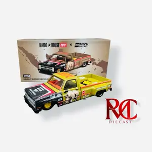 KAIDO HOUSE X MINI GT X MIZU DIECAST 1:64 CHEVROLET SILVERADO “SUMATRAN RHINO”