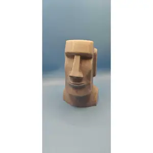 Moai Statu e|Easter Island Sculpture | Minimalist Decor & Gift Idea