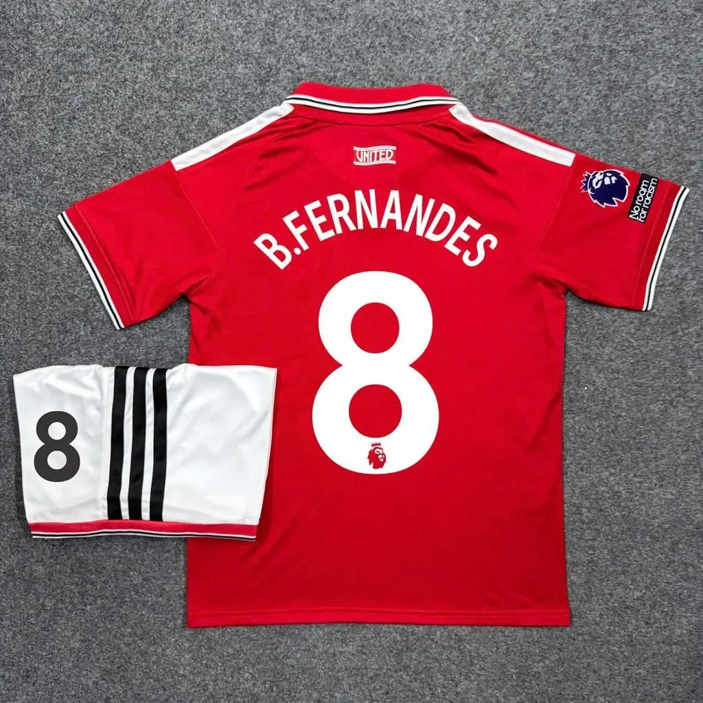 Man United EPL 2026/27 A football kit Jersey |Embroidered logo and Sharp stitching Jersey  Unisex Breathable Quick Dry Soccer Shirt |Personalized on Request