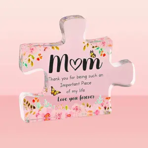 Gifts for Mom,  Mothers Day Gifts from Daughter Son, Engraved Butterfly-shaped Acrlic Keepsake Presents 3.9X3.3 inch-Heartwarming Mom Birthday , Christmas, Thanksgiving (red)