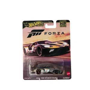 Hot Wheels Premium 2016 Ford GT Race/Course Forza Pop Culture 1:64 Diecast Car