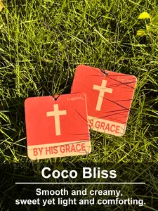 4Pcs Scented Car Air Freshener - Hanging Aromatherapy For Long Lasting Scent Perfume-Motivational scriptures