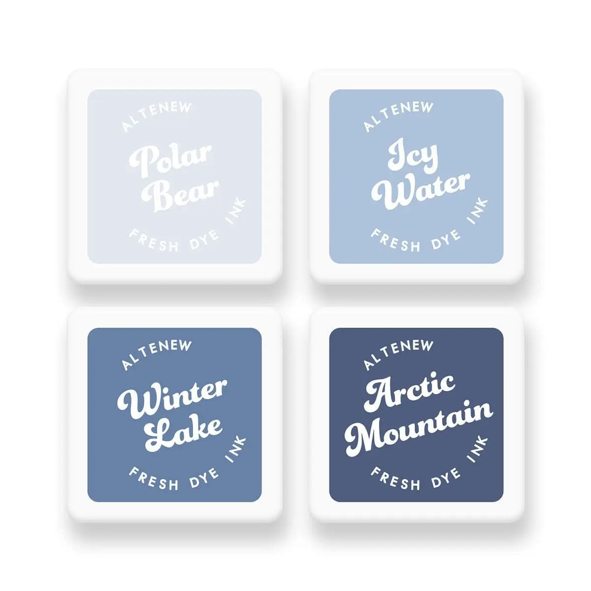 Northern Shore Fresh Dye Ink Mini Cube Set