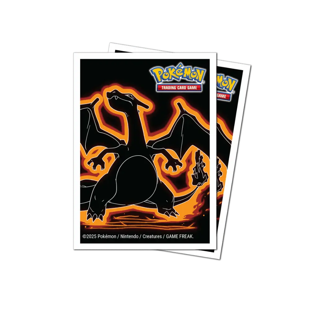 Pokemon Neon Kanto 105ct APEX DECK PROTECTOR® Sleeves [Charizard]