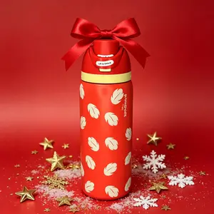 Stylish Owala FreeSip Insulated Stainless Steel Water Bottle with Straw, BPA-Free 32 Oz Sports Drinkware, Ideal for Travel, Red Feather Fruit Cup Vacuum Flask Tumbler summerwins