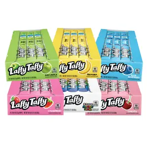 Laffy Taffy Ropes Chewy Candy Variety | Stretchy Fruity Flavors .81oz | Mix & Match Banana, Blue Raspberry, Strawberry & More | Bulk & Single Options Available