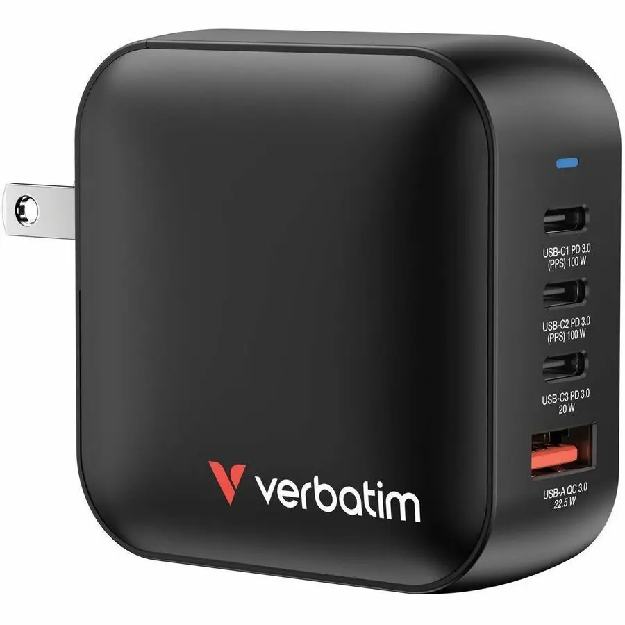 Verbatim Mini GaN Charger 100W 4 Port