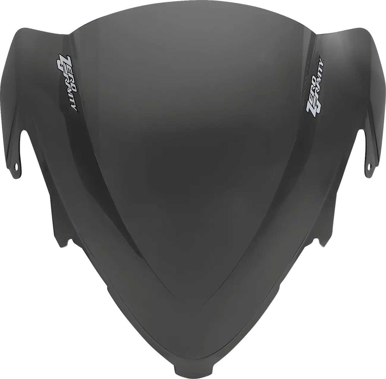 ZERO GRAVITY Double Bubble Windscreen - Light Smoke