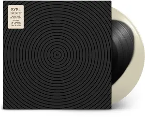 SYML - Infinity - Black Hole On White  [VINYL RECORD - LP] Black, Colored Vinyl, Ltd Ed, 140 Gram Vinyl, White