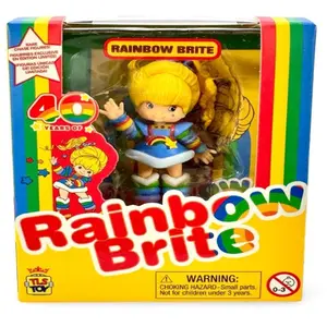 40th Anniversary Rainbow Brite Series 1 - Rainbow Brite Figure - 2.5' Inch - Limited Edition (Rare)