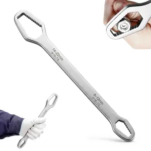 Universal Car Torx Wrench,8-24mm Self-tightening Wrench,Double-head Torx Spanner,Non-Slip Multi-function Wrench for Most Nuts & Bolts Repair,Professional Car Assembly & Disassembly Tool outdoorfun