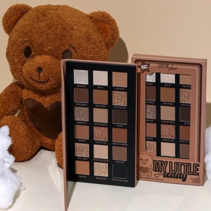 MY LITTLE TEDDY PALETTE WARM & NEUTRAL EYESHADOWS MY LITTLE TEDDY PALETTE WARM & NEUTRAL EYESHADOWS