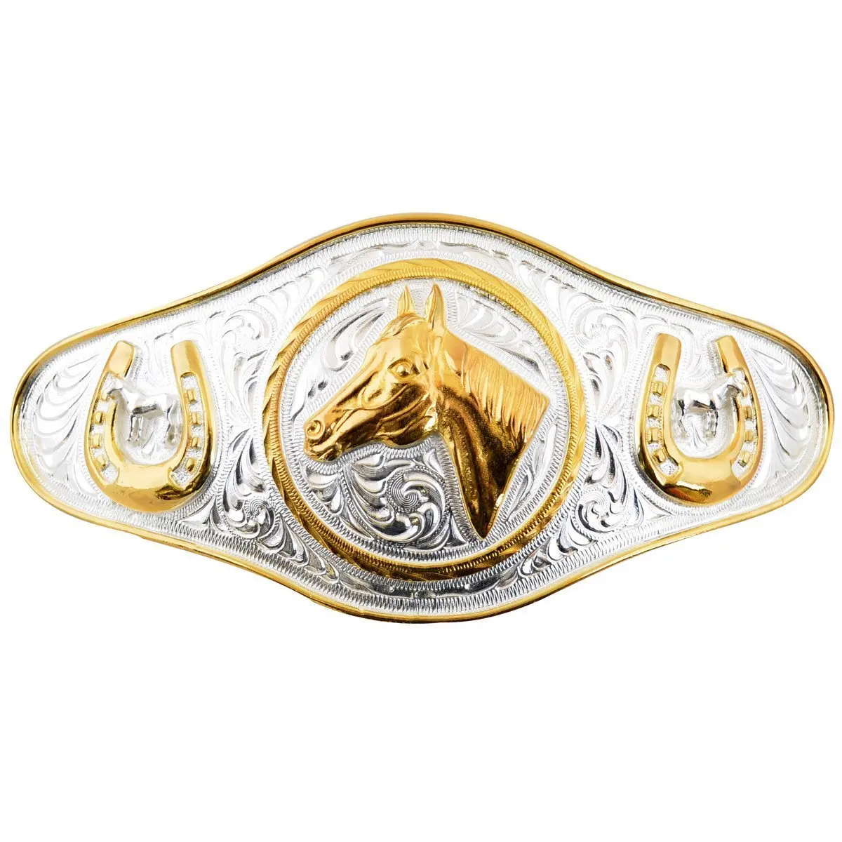 Hebilla Charra con Caballo y Herradura WD-1237